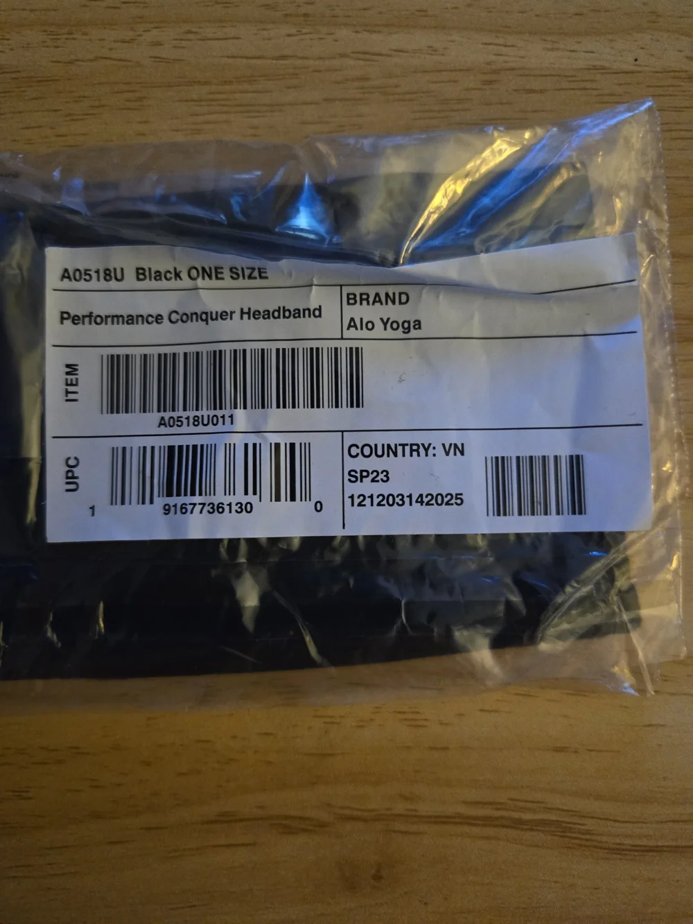 Alo Performance Conquer Headband - Black